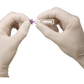 Owen Mumford UniStik 3 Extra 21G single-use safety lancet with 2.0mm depth, shown in a pack of 100 for blood sampling.