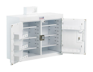 Bristol Maid PC1036 double door drug and medicine cabinet with light, 1000 x 300 x 600mm