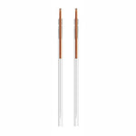 C-Type Copper Acupuncture Needles 0.30 x 75mm in a Guide Tube