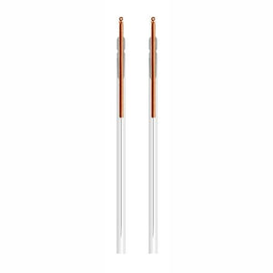 C-Type Copper Acupuncture Needles 0.30 x 75mm in a Guide Tube