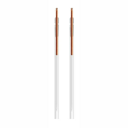 C-Type Copper Acupuncture Needles 0.30 x 75mm in a Guide Tube
