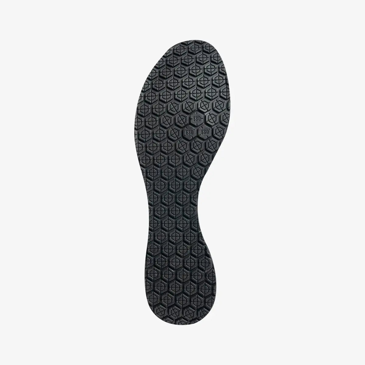 Black Roman Memory Foam Nursing Shoe for Men by PLS Medical, featuring cushioned memory foam insoles and supportive design.