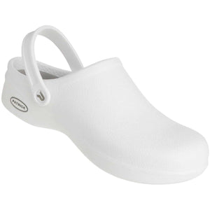 Unisex Bestlight lightweight work clogs from PLS Medical, showing a comfortable slip-on design and durable sole.