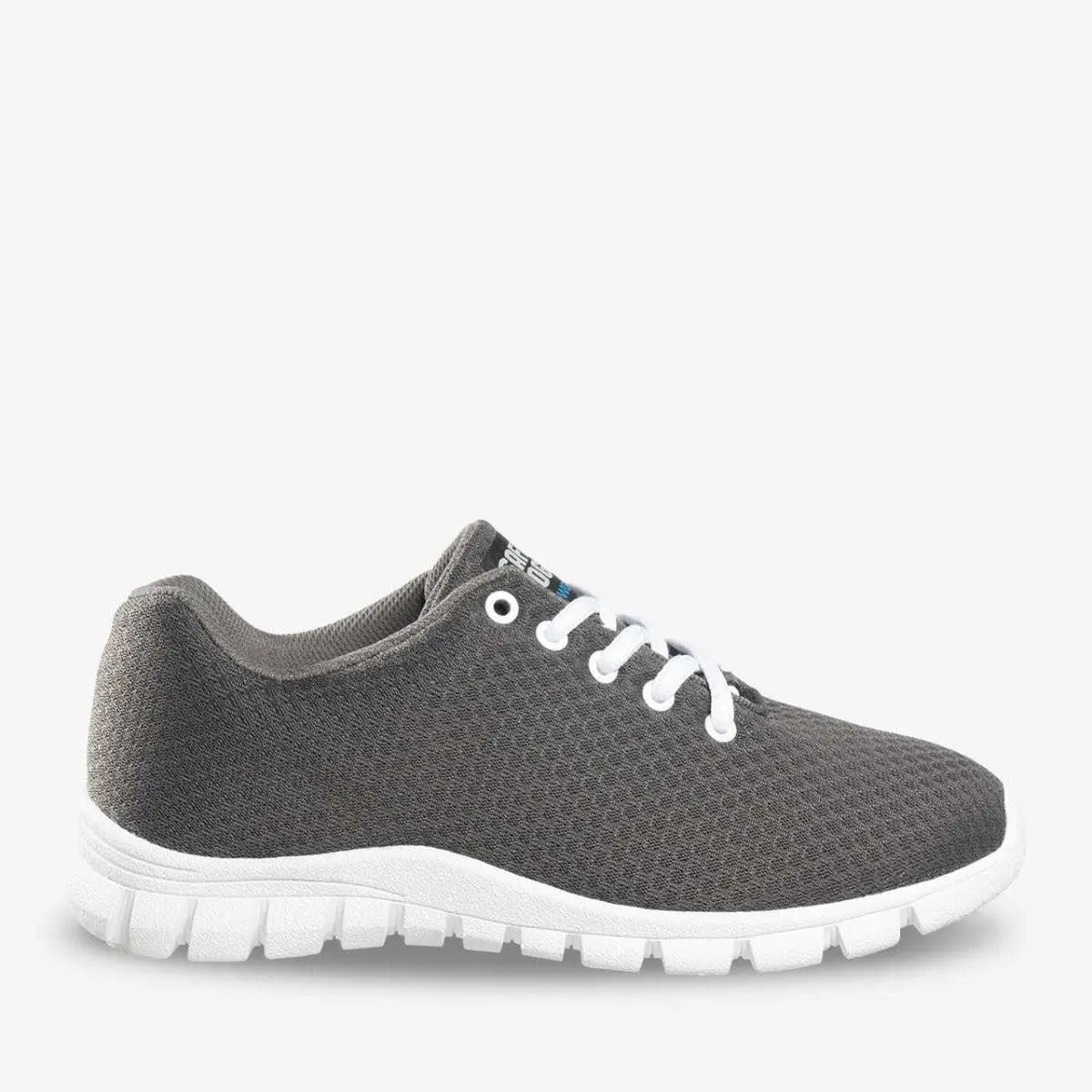 Kassie unisex professional shoes by PLS Medical, black slip-on footwear with cushioned soles for healthcare professionals.