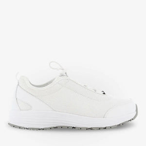 Maud Mesh Nursing Shoe for Ladies by PLS Medical, showing breathable mesh design and comfortable slip-on style for healthcare professionals