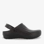Oxypas Smooth unisex theatre nurse clog by PLS Medical featuring anti-static and anti-slip sole for medical professionals.