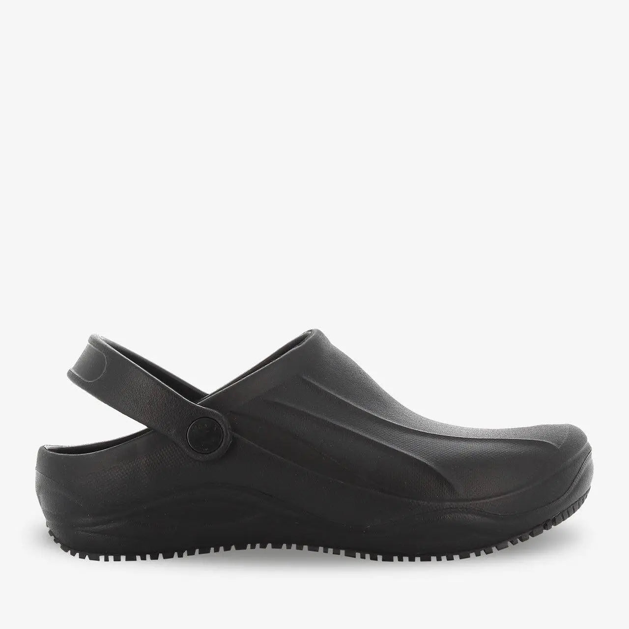 Oxypas Smooth unisex theatre nurse clog by PLS Medical featuring anti-static and anti-slip sole for medical professionals.