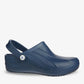 Oxypas Smooth unisex theatre nurse clog with anti-static and anti-slip soles, designed for medical professionals.