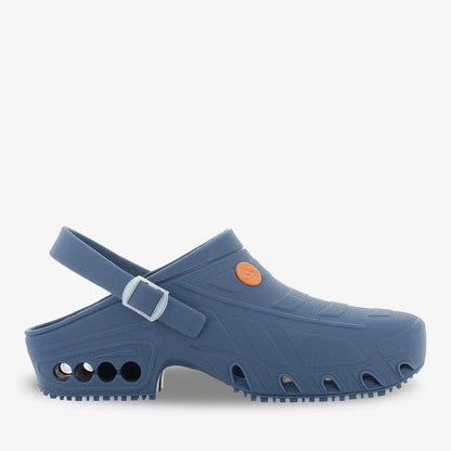 OxyClog autoclavable nursing clog by PLS Medical featuring a comfortable slip-on design and durable medical-grade material.