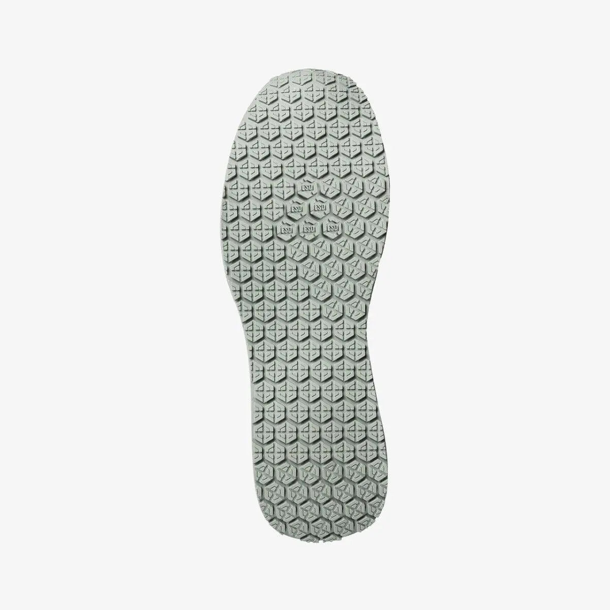 Justin Comfortable Nursing Trainer for Men in white by PLS Medical, showing the supportive, lightweight design for male nursing comfort.