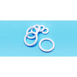 Soft flexible PVC pessary from Portia, 100mm length and 12.5mm diameter, shown in a close-up view.