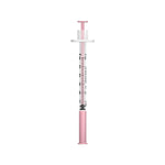 Unisharp 31G 0.3mL Fixed Needle Syringe - Pink Box of 100