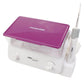 Propulse ear irrigator with purple lid and 10 QrX tips, designed for gentle ear cleaning and irrigation.