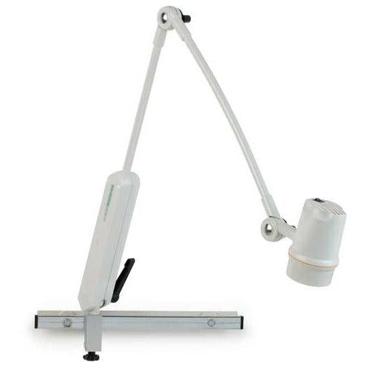 Provita 35 Watt examination lamp with two rigid arms, adjustable for medical or clinical lighting, shown with flexible positioning.