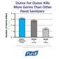 Purell Advanced Hygienic Hand Rub in 1200ml dispenser, designed for ADX-12™ dispenser system, with clear label and pump.