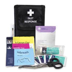 Reliance 1-Person Response Kit with emergency supplies and first aid essentials for individual safety and preparedness.