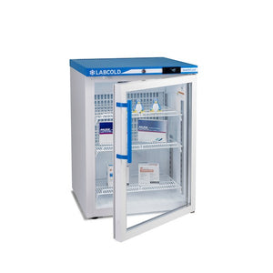 Labcold RLDG0524 150 litre under counter glass door fridge