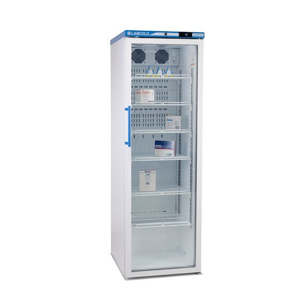 Labcold RLDG1524 440 litre glass door pharmacy fridge