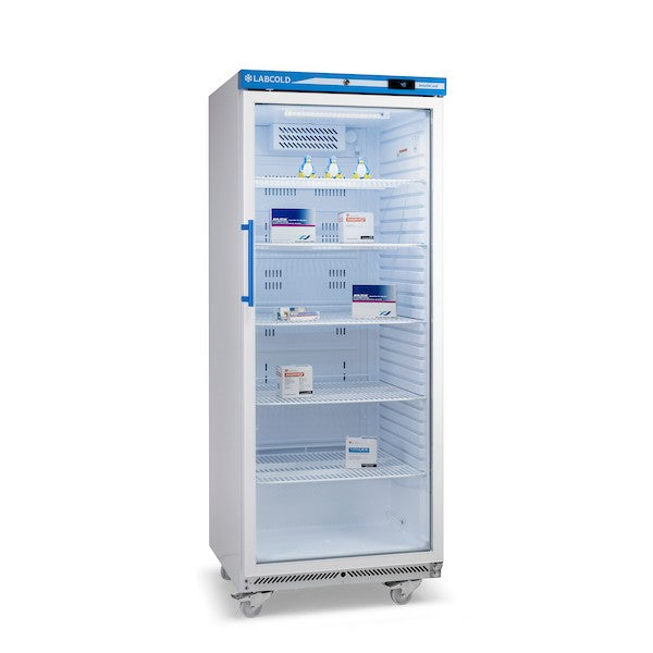 Labcold RLDG1824 543 litre glass door IntelliCold pharmacy fridge