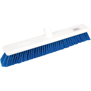 Robert Scott 12-inch washable broom with soft bristles for gentle sweeping and easy cleaning.