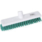 Robert Scott 12-inch washable broom with stiff bristles, ideal for heavy-duty sweeping and cleaning surfaces.