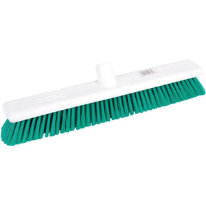 Robert Scott 18-inch washable broom with soft bristles, ideal for gentle sweeping and easy cleaning.