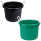 Robert Scott 39 Litre Muck Bucket with sturdy handle and durable plastic construction, ideal for farm and gardening tasks.