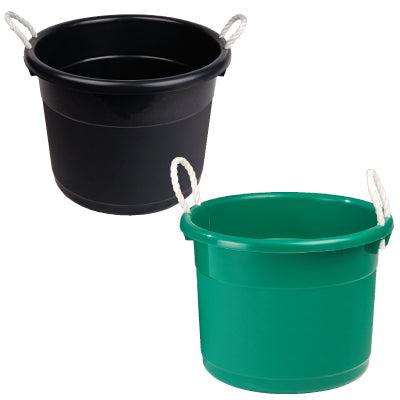 Robert Scott 39 Litre Muck Bucket with sturdy handle and durable plastic construction, ideal for farm and gardening tasks.