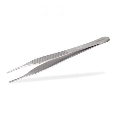 Rocialle 12.5cm non-toothed dissecting Adson forceps, precision surgical instrument with fine tips for delicate procedures.
