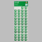 Royal Mail 2nd Class Post Stamps book of 50 featuring 2nd class postage stamps for mailing and collection.