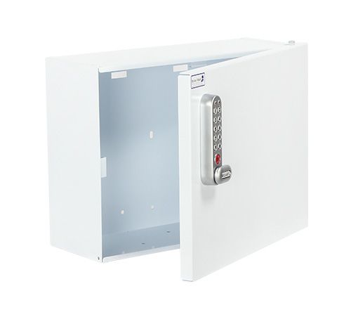 Bristol Maid bedside medication cabinet 410mm with electronic push button lock