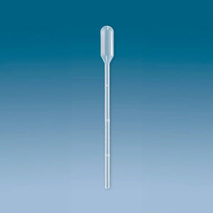 Set of 500 Sarstedt Ltd 1ml transfer pipettes with 0.1ml graduations, ideal for precise liquid measurement in laboratory use.