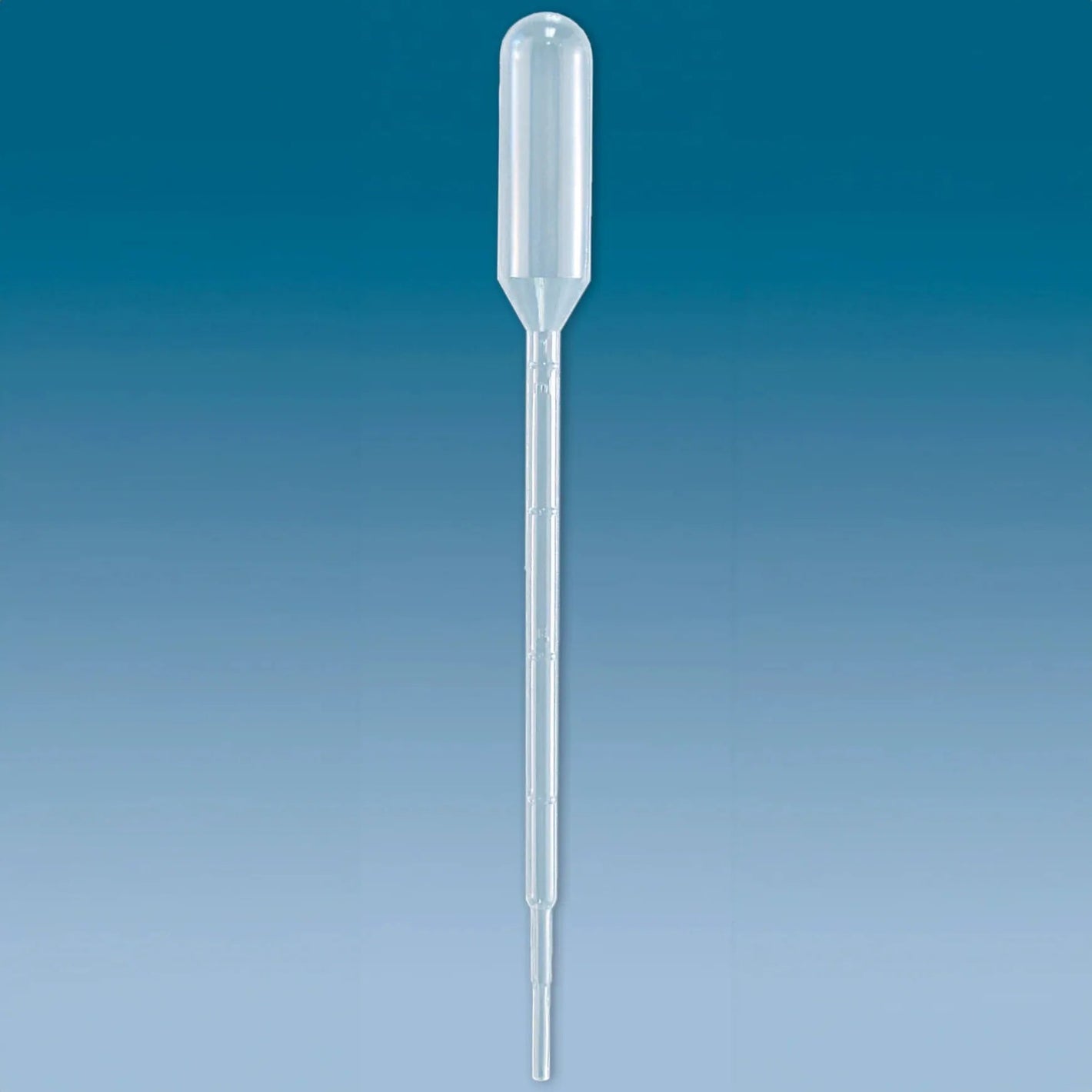 Set of 300 Sarstedt Ltd 1ml transfer pipettes with 0.25ml graduation marks, ideal for precise liquid measurement in labs.