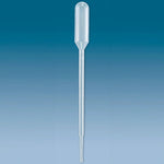 Set of 300 Sarstedt Ltd 1ml transfer pipettes with 0.25ml graduation marks, ideal for precise liquid measurement in labs.
