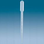 Set of 42 sterile 3.5ml transfer pipettes by Sarstedt Ltd, showing clear plastic pipettes for laboratory use.