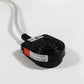 Black medical footswitch with textured hose, labeled Air-Seal, on white background