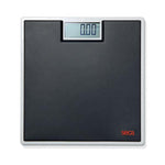 Black Seca 803 Clara digital personal scale with sleek design, displaying weight measurement on a clear digital screen.