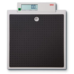 SECA 875 Electronic Class III Scales showing digital display and weighing platform for medical use