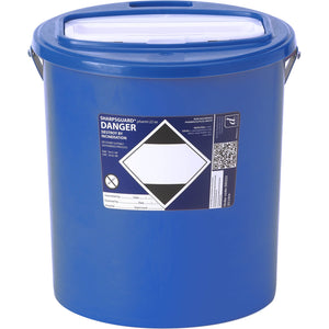 Sharpsguard Pharmi 24L XA Blue Pharmaceutical Waste Container – Hinged Door