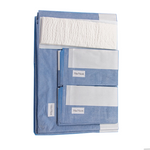 Shermond 365 Standard Universal Surgical Drape Set with 14 sterile drapes, featuring breathable, fluid-resistant fabric for medical procedures.