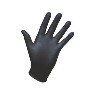 Healthgard nitrile examination gloves in size small, pack of 200, blue disposable gloves with textured fingertips for medical use.
