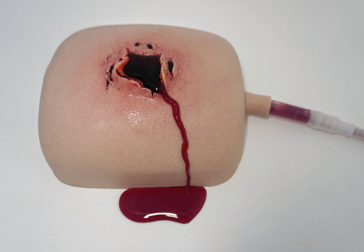 SimUniq Pack-IQ Wound Packing Trainer – Haemostatic Gauze Training Model