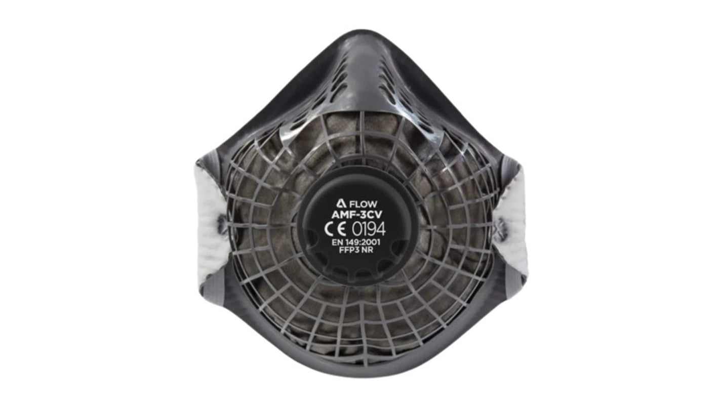 Skytec AMF3CV Series Disposable Respirator for Welding Protection Valved, FFP3 NR 10 Per Pack per Package Moulded