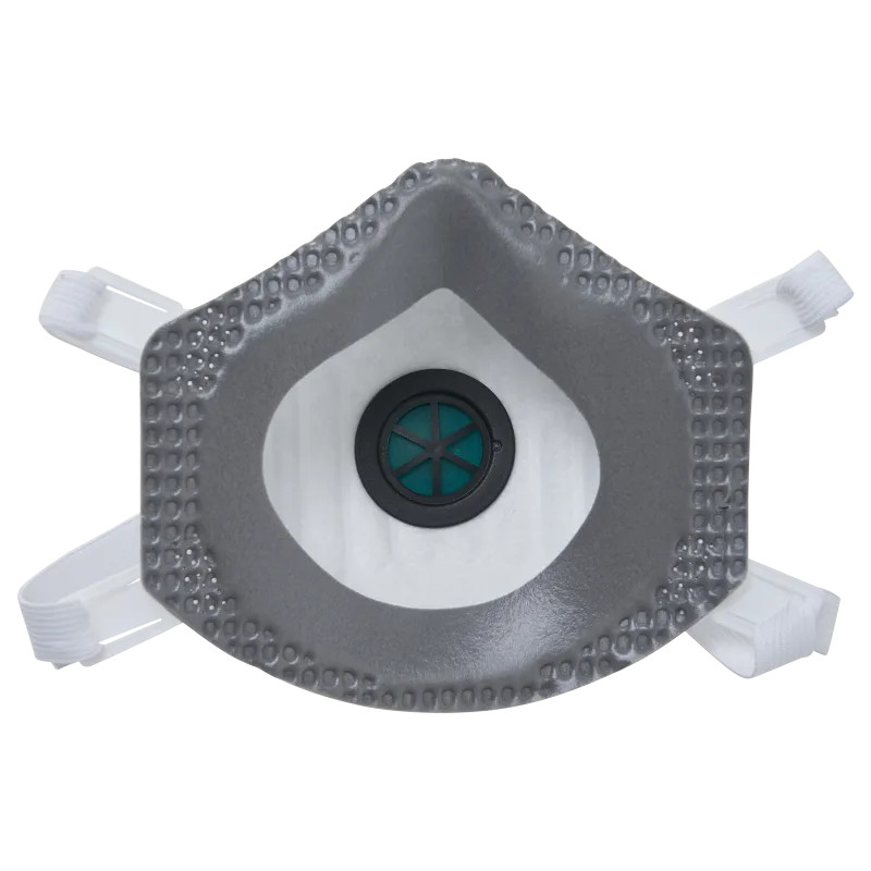 Skytec EMR103 FFP3V respirator mask in cup shape, disposable box of 10, protective face mask with adjustable nose clip
