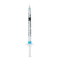 SOL-CARE Insulin Safety Syringe with Fixed Needle 0.5ml, 30g x 5/16" -(Box 100)