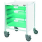 Sunflower Vista 40 Trolley with 1 Single 2 Double Trays