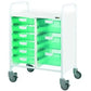 Sunflower Vista 60 Trolley with 6 Single 3 Double