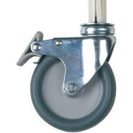 Pair of Sunflower brand braked castors designed for sunflower trolley carts, featuring sturdy wheels with locking mechanisms.