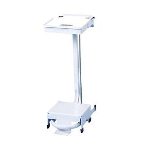 Sunflower 20L sack holder with white lid, durable plastic container for organizing and storing sacks or small items.