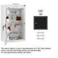 Sunflower CDC24 Cabinet with 2 shelves/2 trays/1 door with light